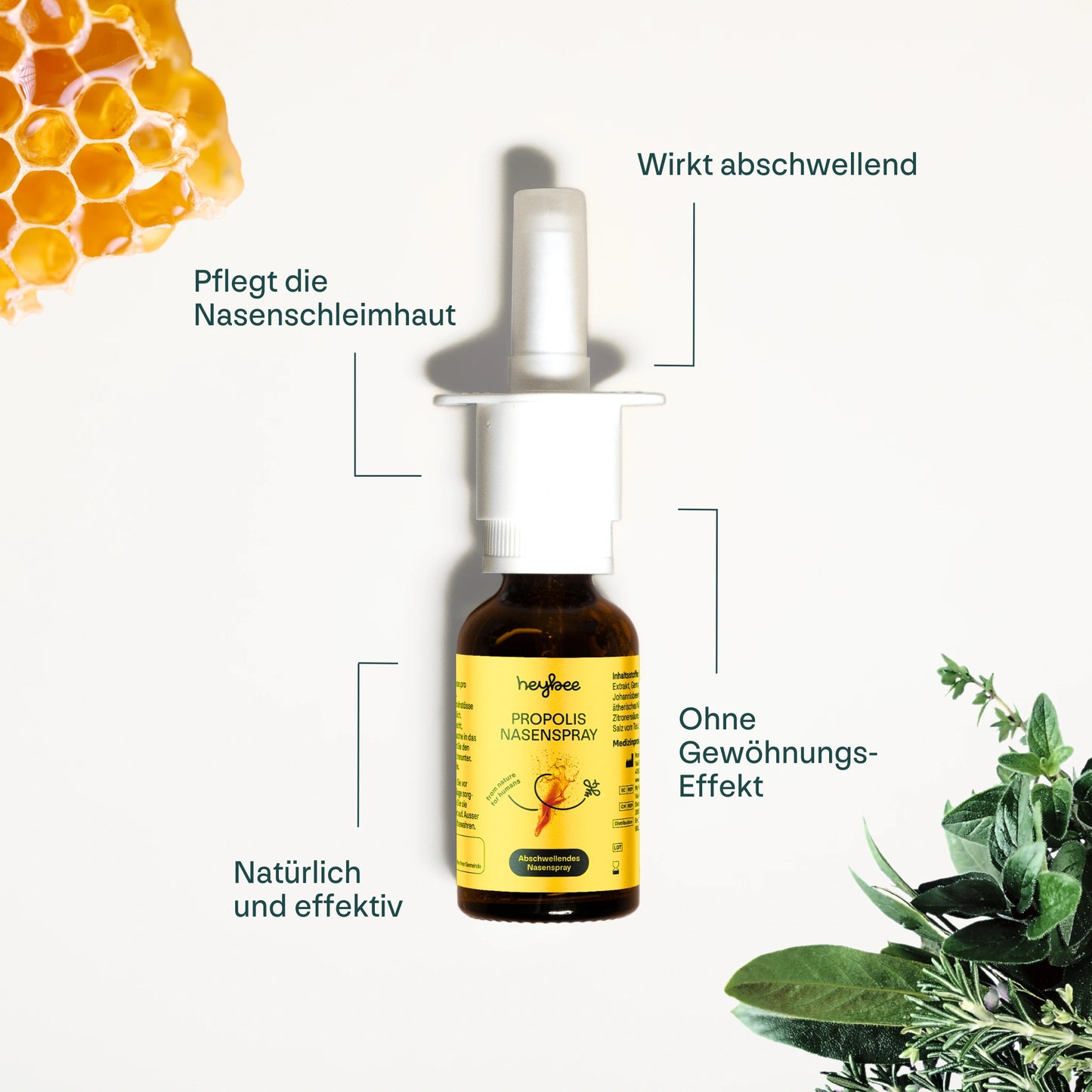 Propolis Nasenspray Vorteile - heybee